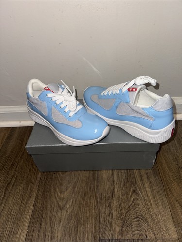 Sneakers basse prada blu - sneakers,