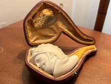 Antica pipa da fumo in schiuma