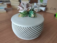 Antico centrotavola Vintage Flore  F.lli Mollica - Porcellana Capodimonte Napoli