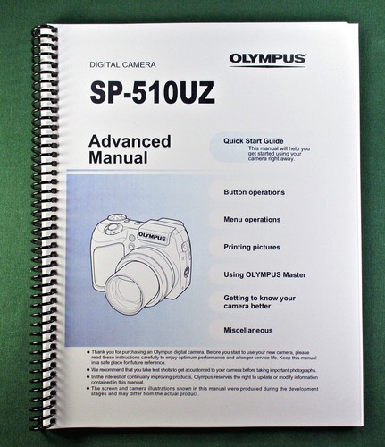 Olympus 510uz manuale - olympus,