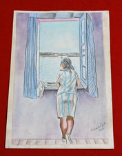 Salvador Dalí Drawing on