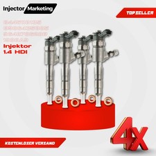 4X 0445110135 Iniettore