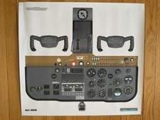 Cessna 172M Cockpit Poster