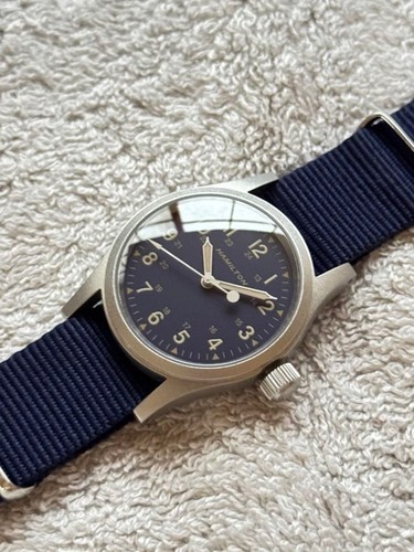 Hamilton khaki military ships - military,
