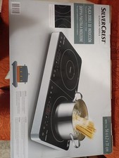 ELECTRIC STOVE DOUBLE Silver