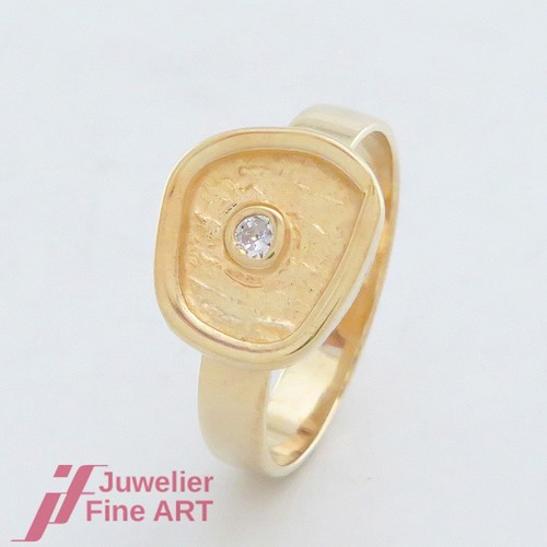 Anello solitario brillante con