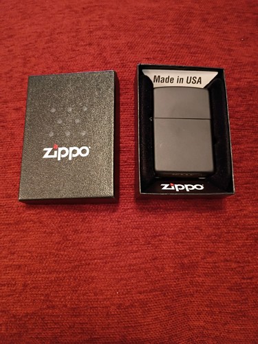 Black zippo lighter new - zippo,
