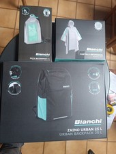 Bianchi Mantella Antipiogga Zaino Borsa Urban 25 L Sacca 2 L Nuovo Stock 