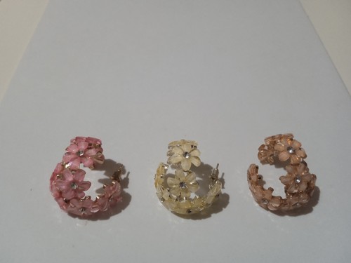 Orecchini semicerchio colore