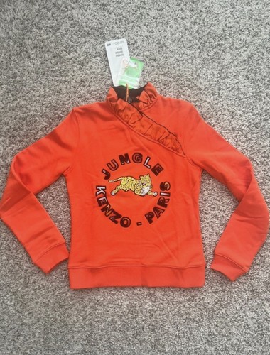 Felpa kenzo con volant - x,