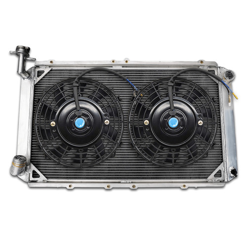 Row alu radiator fans - &fans, for
