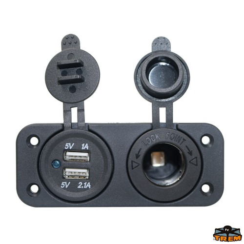 Presa 12v accendisigari 2 - accendisigari, +