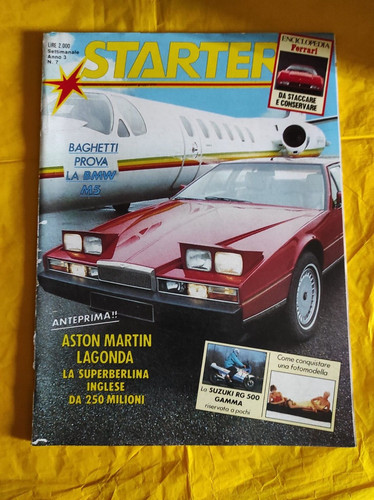 Rivista starter anno - rivista,