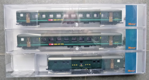 Set carrozze treno rapido - treno,