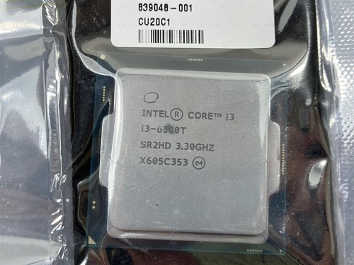 Cpu processore intel 6300t - i3,