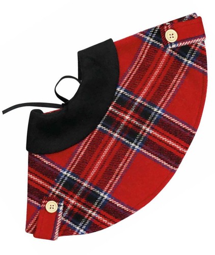 Mantella fantasia tartan rosso