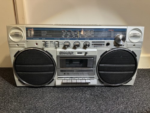Sharp 5757 boombox - sharp, gf-5757