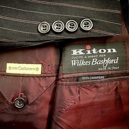 Kiton giacca tuta - kiton, 100%
