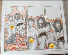 Giovanna Casotto- Tavola originale per rivista "Selen" p.5