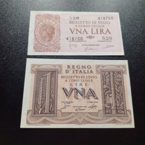 Vecchie banconote lire - banconote, in