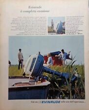EVINRUDE- Rara Pubblicità D'epoca - 1967 - MOTORI FUORIBORDO