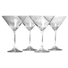 Martini tazza cocktail doppia quattro bicchieri deco' prima edizione originale anni '30