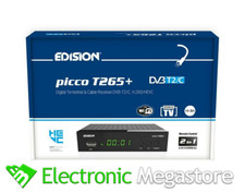 Decoder Edision Picco T265+ DVB-T2 H265 HEVC 10bit Scart/HDMI - Nuova Versione