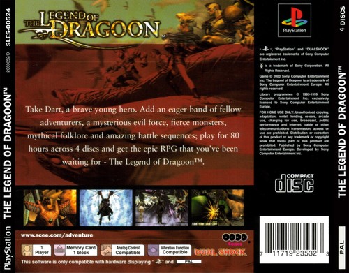 The legend dragoon ps1 solo - the,