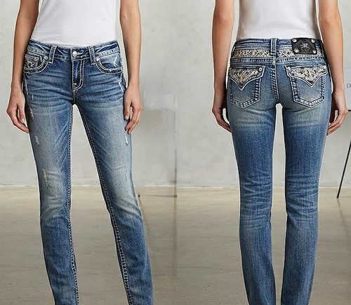 Jeans vintage miss y2k - jeans,