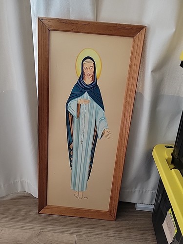 Grande dipinto maria madre - maria,
