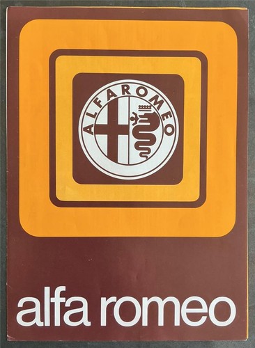 Alfa romeo brochure vendita - alfa,