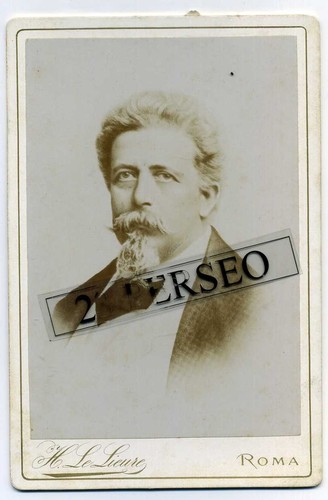 Foto cdv benedetto cairoli - benedetto,