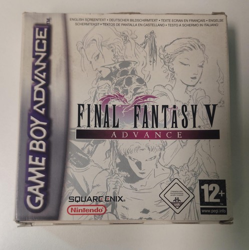 Final fantasy game boy - v,