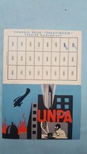  BOLOGNA 1936 ANTICA TESSERA FASCISTA UNPA UNIONE NAZIONALE PROTEZIONE ANTIAEREA