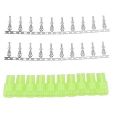 10 CONNETTORI MINI TAMIYA MASCHIO FUCILI SOFTAIR MODELLISMO C01