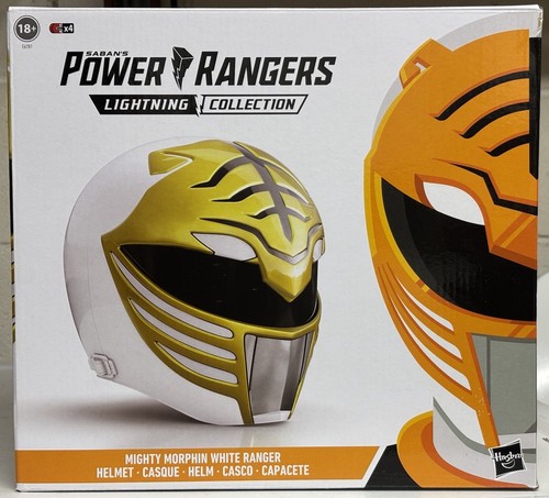 Casco ranger bianco hasbro - casco,