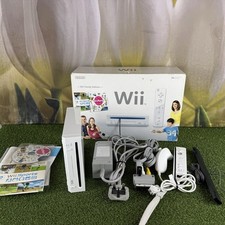 Console Nintendo Wii Family Edition completa di manuale in scatola Wii Party e Sport