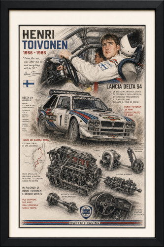 Henri toivonen lancia delta - henri, s4