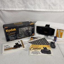 Kodak Cameo Zoom Plus fotocamera panoramica 35 mm vintage con scatola originale e documenti