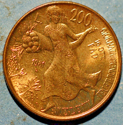 1981 italia 200 - italia, lire