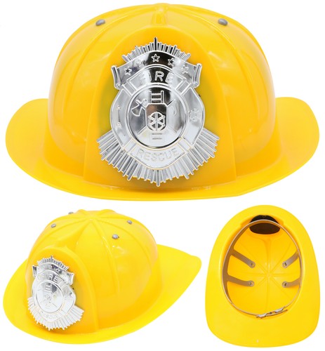 Elmetto pompiere giallo - elmetto,