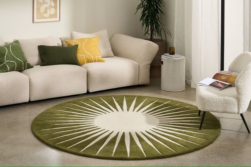 Tappeto beige verde - tappeto,