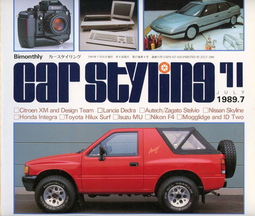 Car styling july 1989 - car,