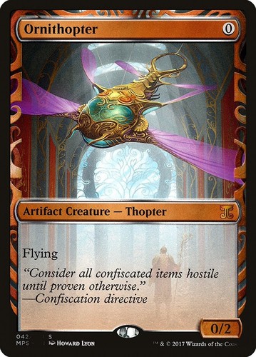 Mtg ornithopter foil - ornithopter,