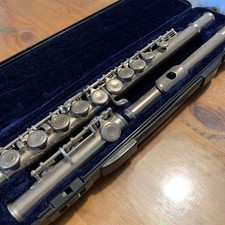 Corpo flauto argento Maxtone con custodia