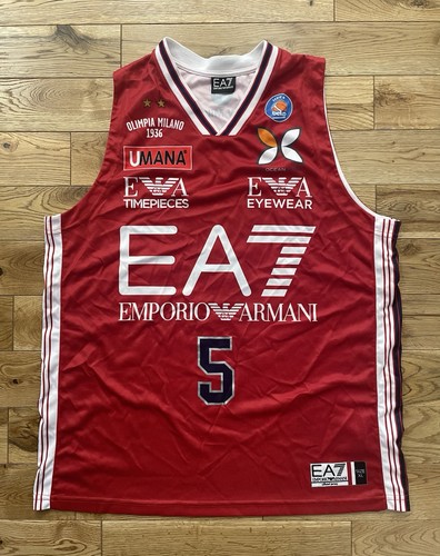 Canotta basket olimpia milano - canotta,