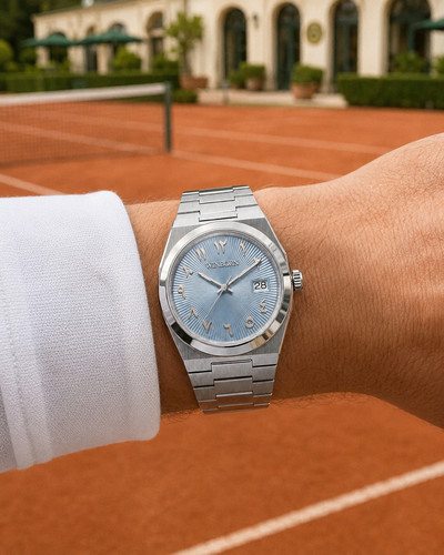 Orologio winborn blu ghiaccio - orologio,