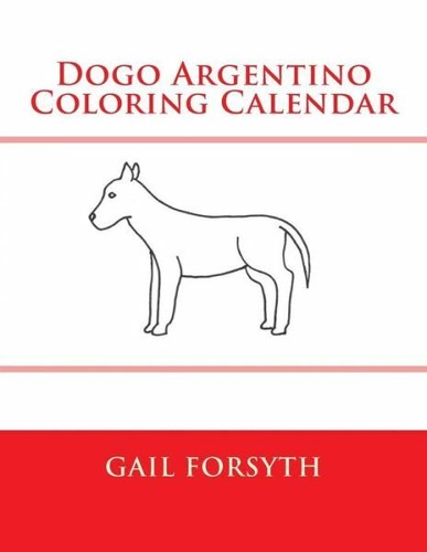 Dogo argentino coloring - dogo,