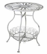 Tavolo da giardino bianco