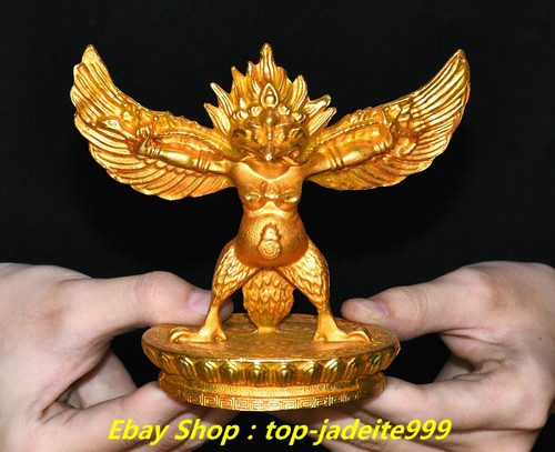 Statua buddha uccellino alato - statua,